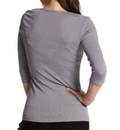 PJ Harlow Norah 3/4 Sleeve Tee JST2011 -Freya Fashion Shop pj harlow pjha01 jst2011 bs