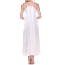 PJ Harlow Satin Long Nightgown With Gathered Back Monrow -Freya Fashion Shop pj harlow pjha01 monrow bs
