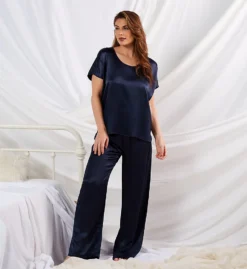 PJ Harlow Jolie Satin Pant PJP53 -Freya Fashion Shop pj harlow pjha01 pjp53 cs4