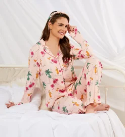 PJ Salvage Playful Prints Tropical Drinks 3 Pc PJ Set RHPLPJT -Freya Fashion Shop pj salvage pjsa01 rhplpjt cs4