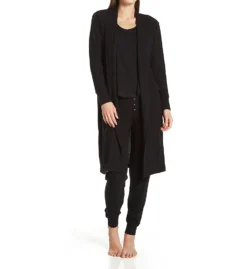 PJ Salvage Textured Essentials Rib Peachy Robe RITER -Freya Fashion Shop pj salvage pjsa01 riter cs3