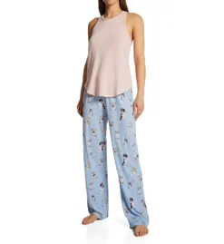 PJ Salvage Textured Essentials Rib Peachy Tank Top RITETK -Freya Fashion Shop pj salvage pjsa01 ritetk cs1