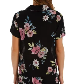 PJ Salvage Bonita Beach Tie Front Top RNBBT -Freya Fashion Shop pj salvage pjsa01 rnbbt bs