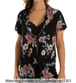 PJ Salvage Bonita Beach Tie Front Top RNBBT -Freya Fashion Shop pj salvage pjsa01 rnbbt cs1