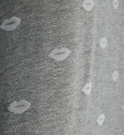 PJ Salvage Lips Fleece Long Sleeve Top RRAMLS -Freya Fashion Shop pj salvage pjsa01 rramls cs1