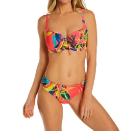 Pour Moi Bohemia Balcony Lightly Padded Underwire Swim Top 12710 -Freya Fashion Shop pour moi pmoi01 12710 cs1