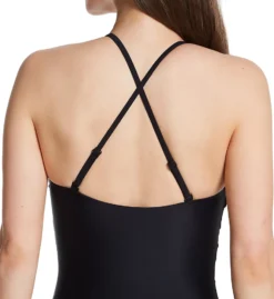 Pour Moi High Neck Mesh Insert Control One Piece Swimsuit 1408 -Freya Fashion Shop pour moi pmoi01 1408 cs1