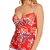 Pour Moi Horizon Underwire Lightly Padded Tankini Swim Top 18408