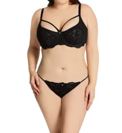 Pour Moi Contradiction Statement Thong Panty 19204 -Freya Fashion Shop pour moi pmoi01 19204 cs4