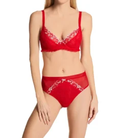 Pour Moi Gigi Plunge Non Padded Underwire Bra 20112 -Freya Fashion Shop pour moi pmoi01 20112 cs2