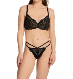 Pour Moi India Lace Thong Panty 20345 -Freya Fashion Shop pour moi pmoi01 20345 cs1