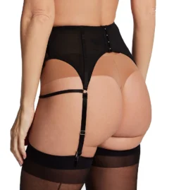 Pour Moi India Bold Embroidery Deep Suspender 20368 -Freya Fashion Shop pour moi pmoi01 20368 bs