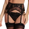 Pour Moi India Bold Embroidery Deep Suspender 20368 -Freya Fashion Shop pour moi pmoi01 20368 gs