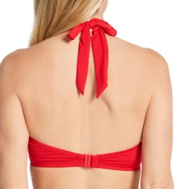 Pour Moi Samoa Boost Padded Halter Underwire Swim Top 20910 -Freya Fashion Shop pour moi pmoi01 20910 bs