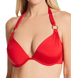 Pour Moi Samoa Boost Padded Halter Underwire Swim Top 20910