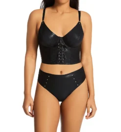 Pour Moi Contradiction Scandalous High Waist Thong Panty 22705 -Freya Fashion Shop pour moi pmoi01 22705 cs1