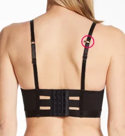 Pour Moi Contradiction Obsessed Padded Push Up Longline Bra 23801 -Freya Fashion Shop pour moi pmoi01 23801 bs