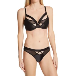 Pour Moi Contradiction Obsessed High Leg Brief Panty 23806 -Freya Fashion Shop pour moi pmoi01 23806 cs1