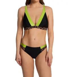 Pour Moi Palm Springs Color Block Triangle Swim Top 25612 -Freya Fashion Shop pour moi pmoi01 25612 cs2