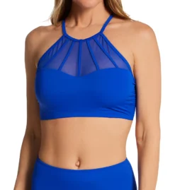 Pour Moi Space High Neck Underwire Cami Swim Top 36054