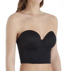 Pour Moi Contradiction Strapped Padded Bustier Bra 50011 -Freya Fashion Shop pour moi pmoi01 50011 cs2