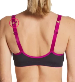 Pour Moi Energy Zip Front Padded Sports Bra 97006 -Freya Fashion Shop pour moi pmoi01 97006 bs