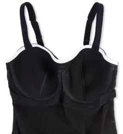 Profile By Gottex Belle Curve D Cup Peplum Swim Dress BC2D18 -Freya Fashion Shop profile by gottex prof01 bc2d18 cs5