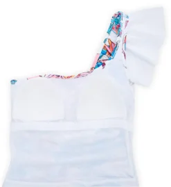 Profile By Gottex Bohemian Gypsy One Shoulder Ruffle 1 Pc Swimsuit BG2061 -Freya Fashion Shop profile by gottex prof01 bg2061 cs6