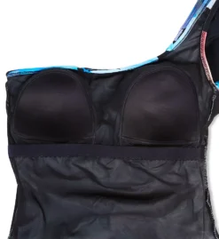 Profile By Gottex Color Rush One Shoulder Ruffle One Piece Swimsuit CR2061 -Freya Fashion Shop profile by gottex prof01 cr2061 cs6