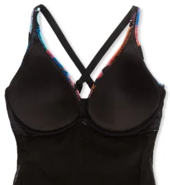 Profile By Gottex Plus Size Color Rush Swim Dress CR2W01 -Freya Fashion Shop profile by gottex prof01 cr2w01 cs6