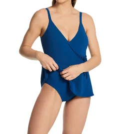 Profile By Gottex Tutti Frutti Skirted Tie Front One Piece Swimsuit ET2134 -Freya Fashion Shop profile by gottex prof01 et2134 cs1