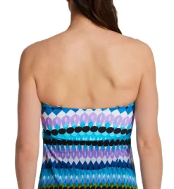 Profile By Gottex Moroccan Escape Bandeau Flyaway 1 Pc Swimsuit ME2045 -Freya Fashion Shop profile by gottex prof01 me2045 cs2