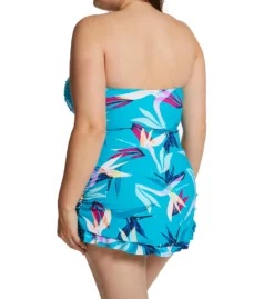 Profile By Gottex Plus Size Paradise Bandeau Swim Dress P2W18 -Freya Fashion Shop profile by gottex prof01 p2w18 bs