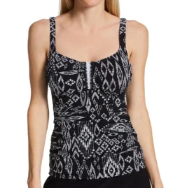 Profile By Gottex Peruvian Nights D Cup Tankini Swim Top PN1D37