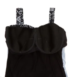 Profile By Gottex Plus Size Peruvian Nights Tankini Swim Top PN1W18 -Freya Fashion Shop profile by gottex prof01 pn1w18 cs6