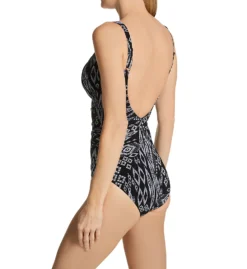 Profile By Gottex Peruvian Nights V-Neck One Piece Swimsuit PN2081 -Freya Fashion Shop profile by gottex prof01 pn2081 bs