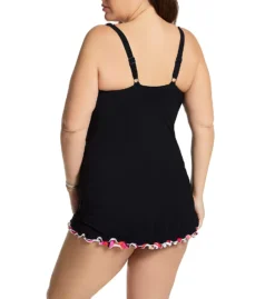 Profile By Gottex Plus Size Palm Springs One Piece Swim Dress PS2W88A -Freya Fashion Shop profile by gottex prof01 ps2w88a bs