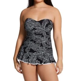 Profile By Gottex Soiree Bandeau One Piece Swim Dress S2047