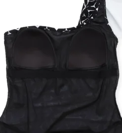 Profile By Gottex Supreme One Shoulder Ruffle One Piece Swimsuit S2061 -Freya Fashion Shop profile by gottex prof01 s2061 cs6