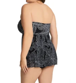 Profile By Gottex Plus Size Soiree Bandeau Swim Dress S2W45 -Freya Fashion Shop profile by gottex prof01 s2w45 bs