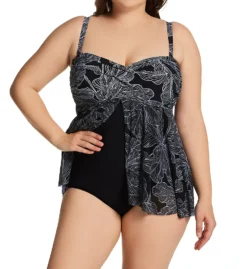 Profile By Gottex Plus Size Soiree Bandeau Swim Dress S2W45 -Freya Fashion Shop profile by gottex prof01 s2w45 cs3