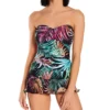 Profile By Gottex Tropico Bandeau One Piece Swim Dress T2047 -Freya Fashion Shop profile by gottex prof01 t2047 gs