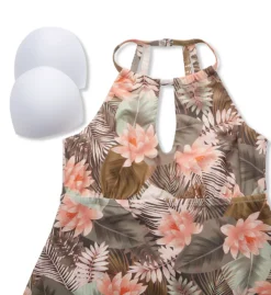 Raisins Curve Plus Size Laguna Rosalie Tankini Swim Top E840325 -Freya Fashion Shop raisins curve raic01 e840325 cs5