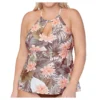 Raisins Curve Plus Size Laguna Rosalie Tankini Swim Top E840325 -Freya Fashion Shop raisins curve raic01 e840325 gs