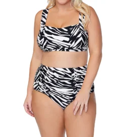 Raisins Curve Plus Size Meru Costa Swim Bottom E840861 -Freya Fashion Shop raisins curve raic01 e840861 cs1