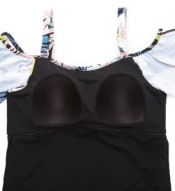 Raisins Curve Plus Whitehaven Bloom Tortuga One Piece Swimsuit E840981 -Freya Fashion Shop raisins curve raic01 e840981 cs6