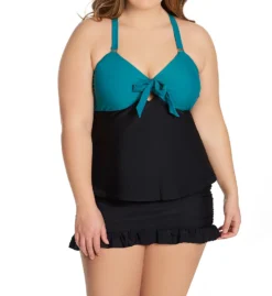 Raisins Curve Plus Size Costa Blanca Zanzibar Tankini Swim Top E841045 -Freya Fashion Shop raisins curve raic01 e841045 cs3