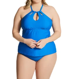 Raisins Curve Plus Size Calina Solids Rosalie Tankini Swim Top G840015 -Freya Fashion Shop raisins curve raic01 g840015 cs1