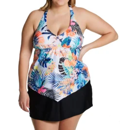 Raisins Curve Plus Size Calina Solids Bravo Skirt Swim Bottom G840070 -Freya Fashion Shop raisins curve raic01 g840070 cs4