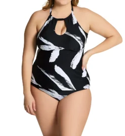 Raisins Curve Plus Size Zambezi Rosalie Tankini Swim Top G840125 -Freya Fashion Shop raisins curve raic01 g840125 cs1